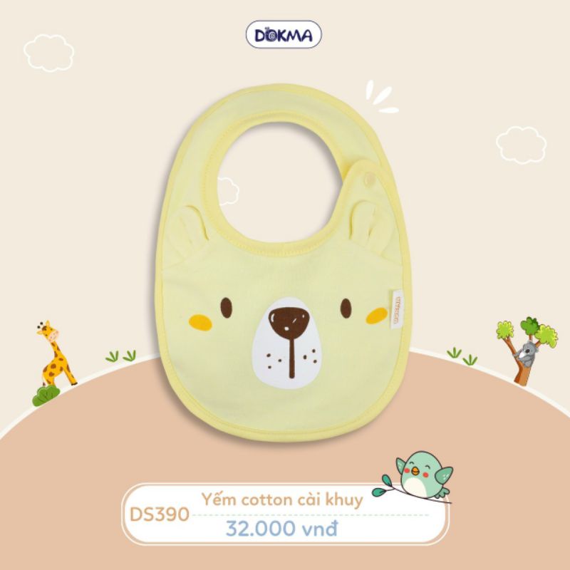 Yếm cotton Dokma cho bé