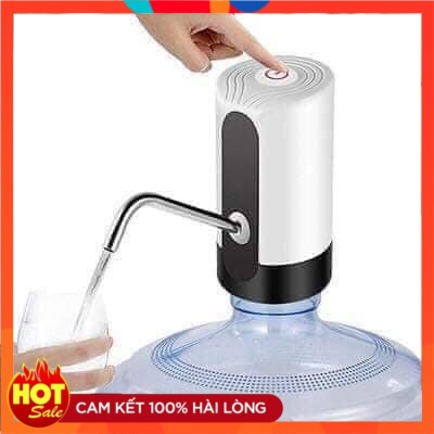 Vòi bơm nước tự động cho bình nước, vòi lấy nước sạc pin thông minh - máy bơm nước tự động cho bình nước khoáng