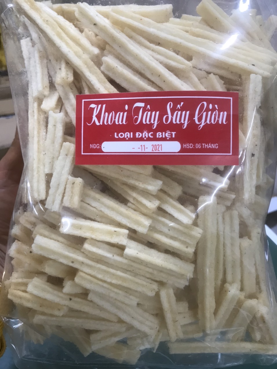 250 Gram Khoai Tây Sấy Giòn Đà Lạt