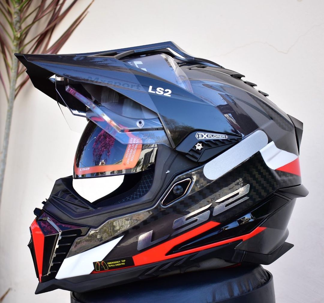 Mũ Cào Cào LS2 MX701 Explorer Carbon