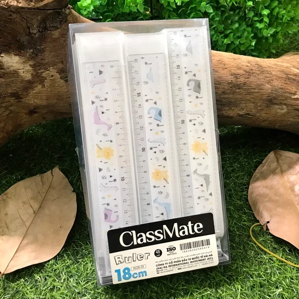 Thước kẻ 18cm Classmate Animals RL05-DI