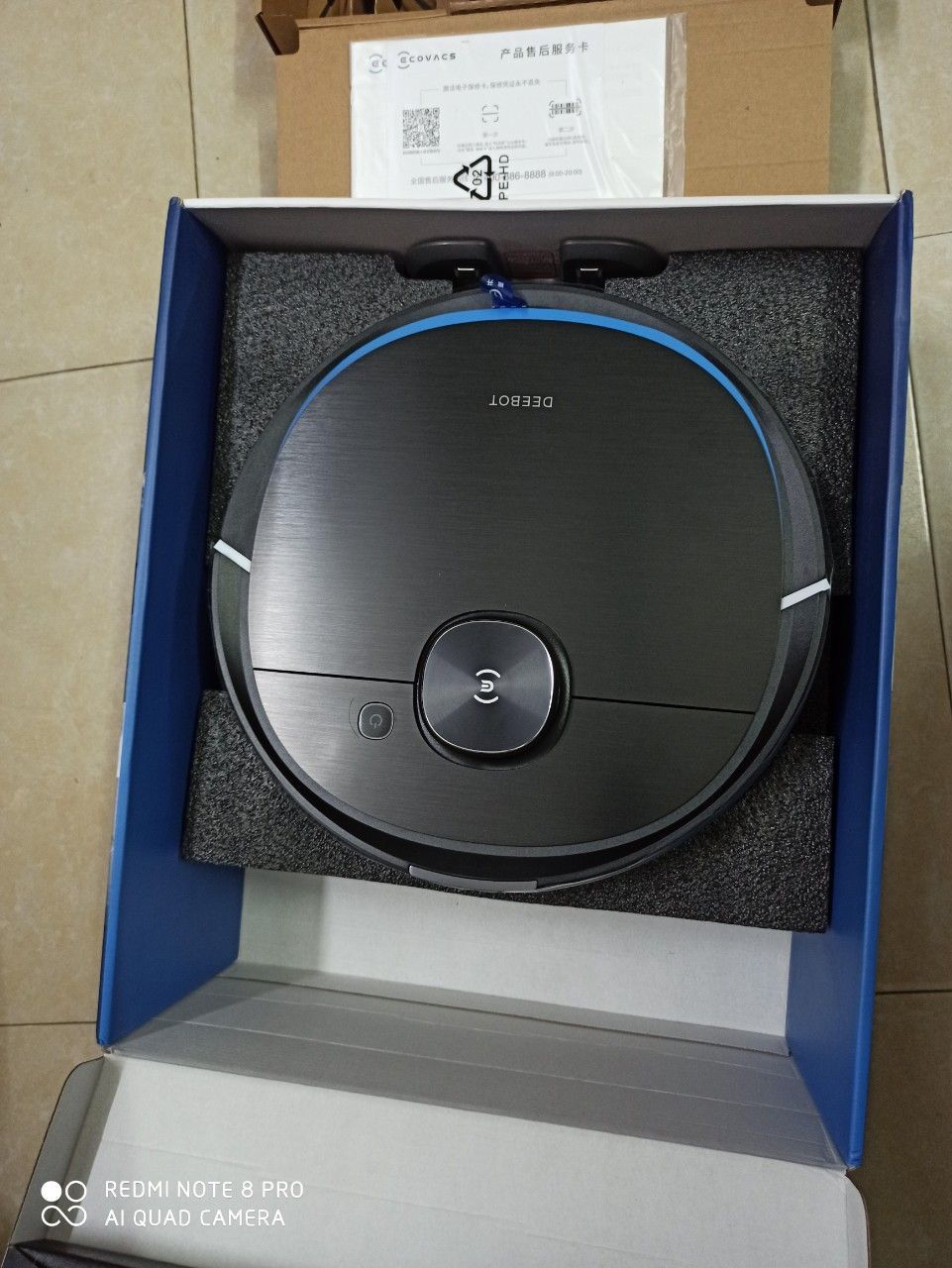 Robot hút bụi lau nhà Deebot T8 Aivi mới 100%
