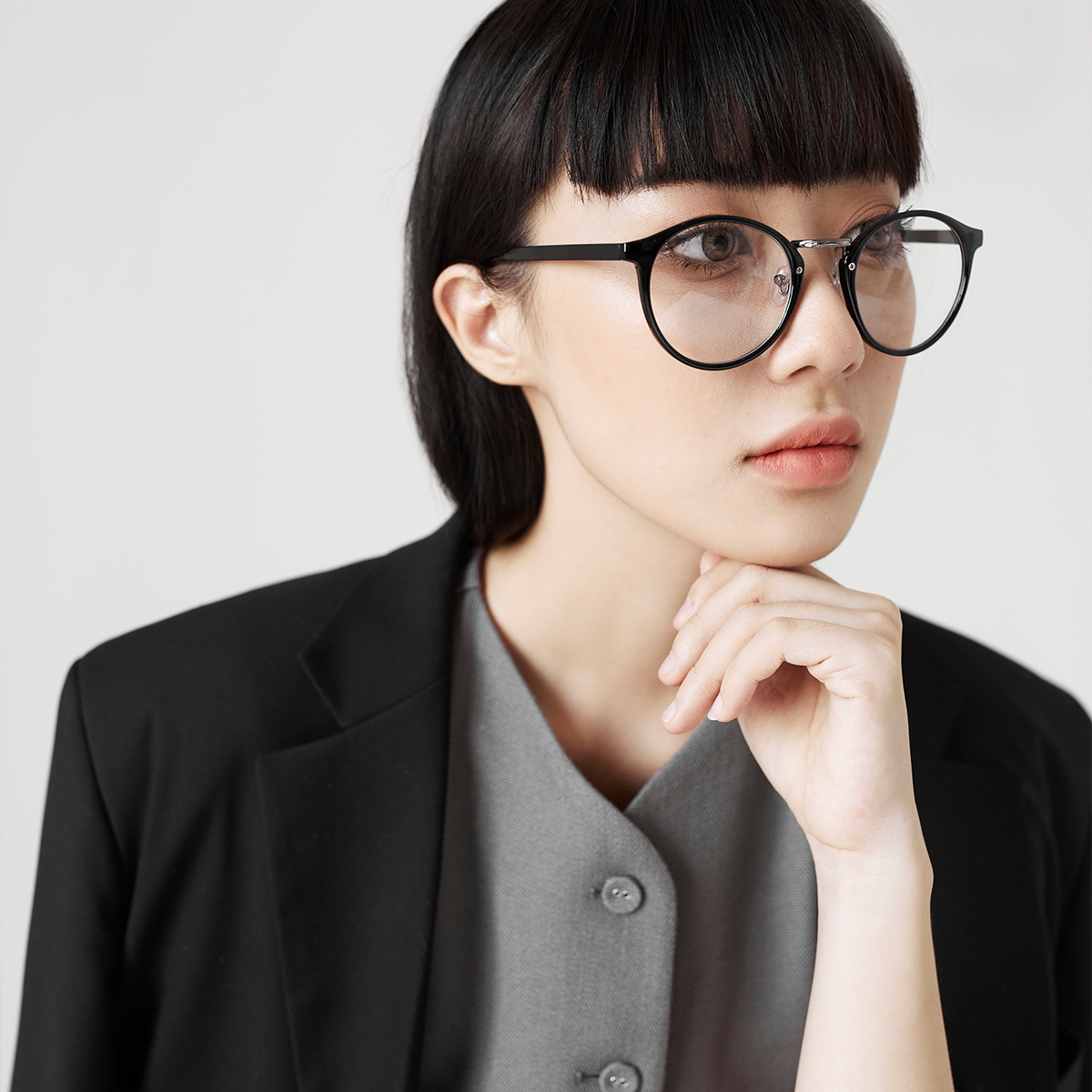 Mắt kính Nữ Floralpunk Haru Glasses