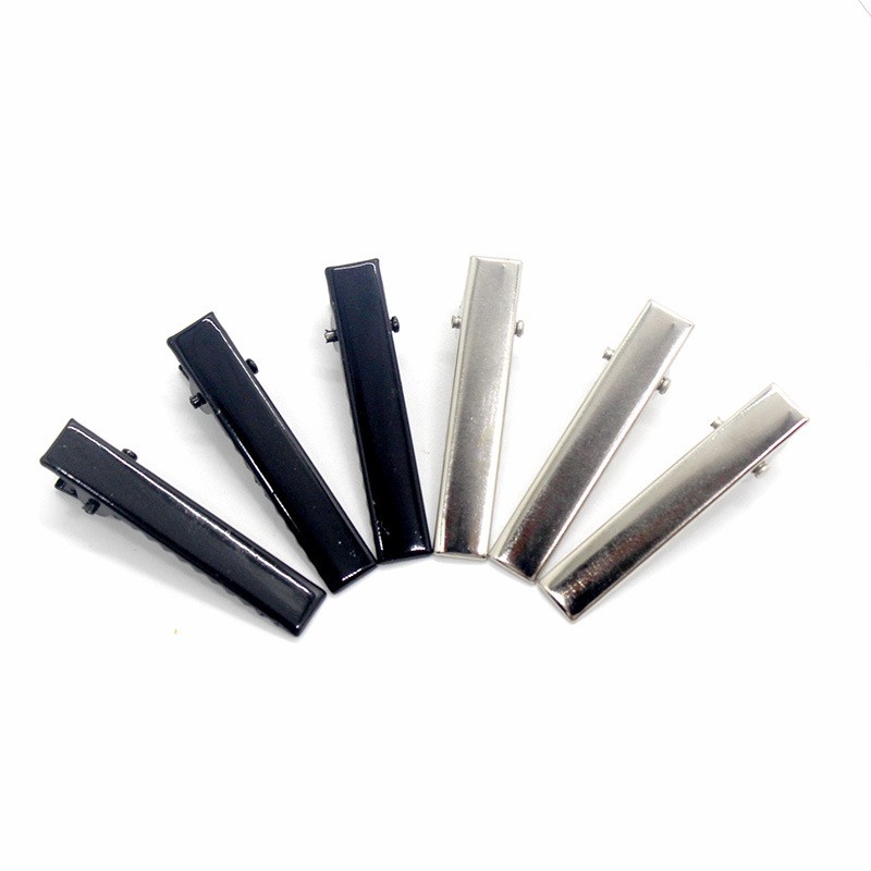 Kẹp mỏ vịt làm kẹp tóc handmade set 50 chiếc - phôi làm kẹp tóc handmade đủ size