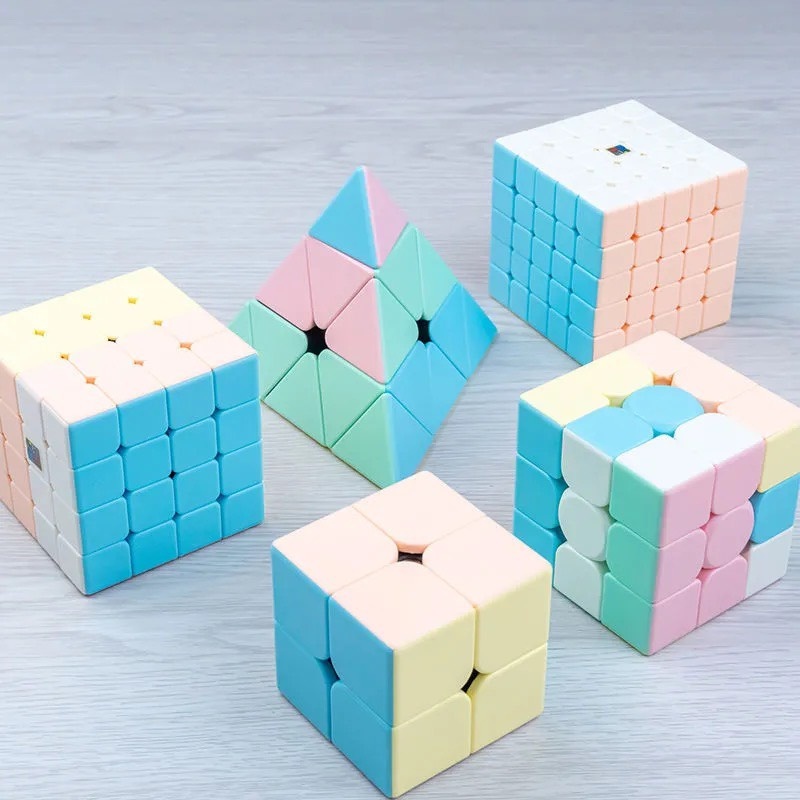 Rubik 3x3 Giá Rẻ Có 2x2 4x4 5x5 Macaron - Pyraminx