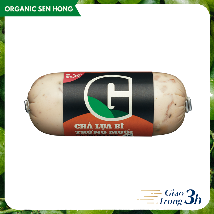 Chả lụa bì trứng muối 200gr