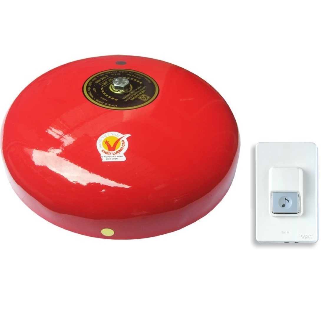 Chuông điện 8inch nhà thờ trường học nhà xưởng villa báo động 220V 97dB - Chuông điện 8inch 220V sản phẩm đang được săn đón trên thị trường đảm bảo chất lượng và cam kết hàng đúng mô tả