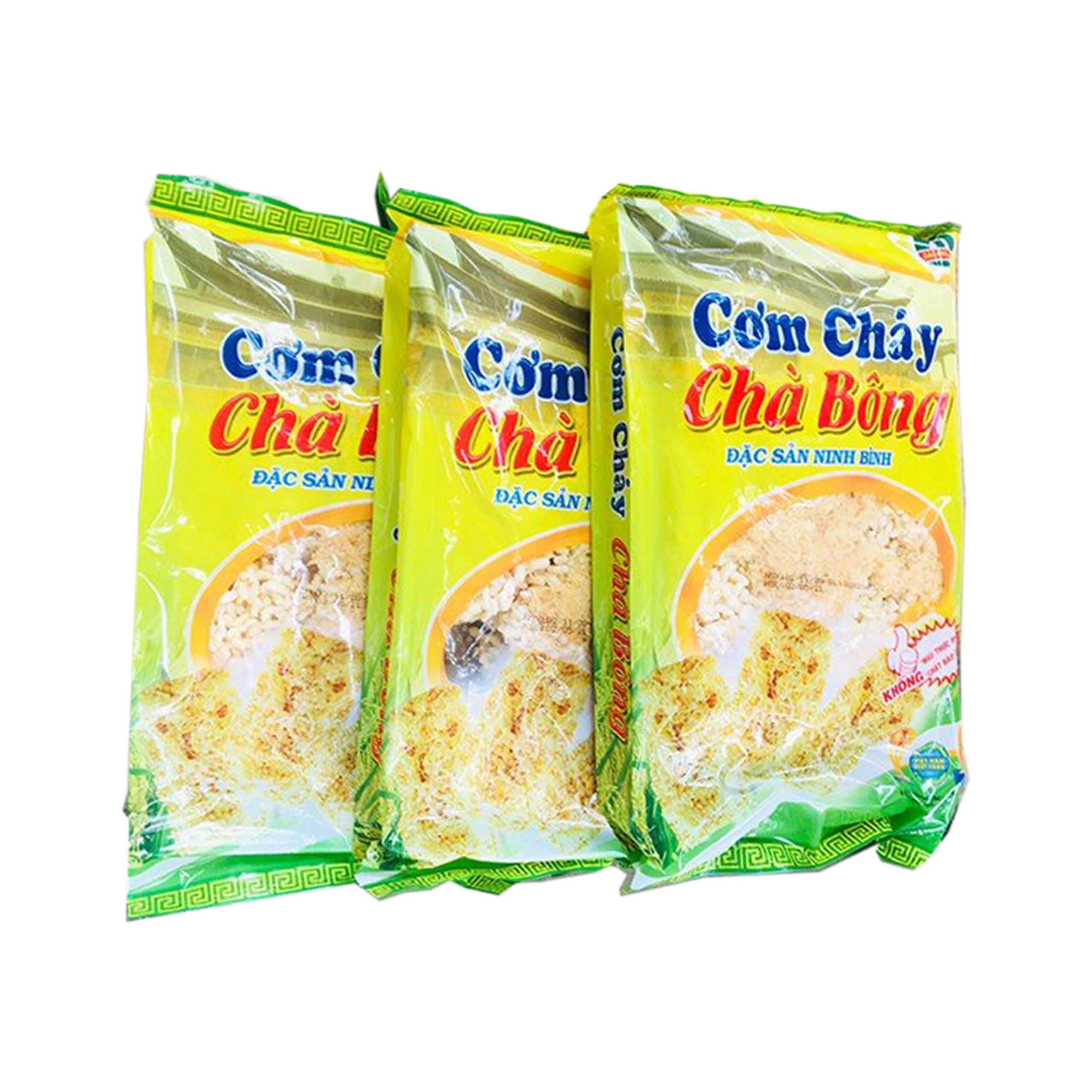 Thùng cơm cháy chà bông 10 gói 195g - Đặc sản Ninh Bình