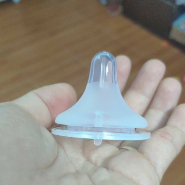 Núm ti cổ rộng cao cấp Plus - phụ kiện cho bình sữa Pigeon - Lansinoh - GB Baby - Kichi - Wesser