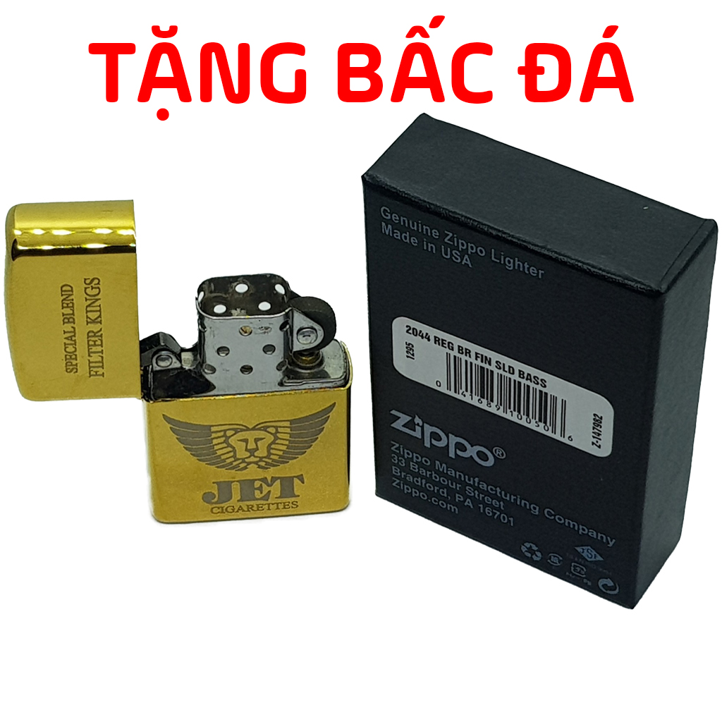 Bật Lửa Zippo Gold Jet Flame Insert B-17 có tem đỏ