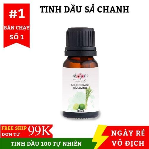 Tinh dầu sả chanh 10ml  Nhập khẩu Ấn Độ  - tinhdau
