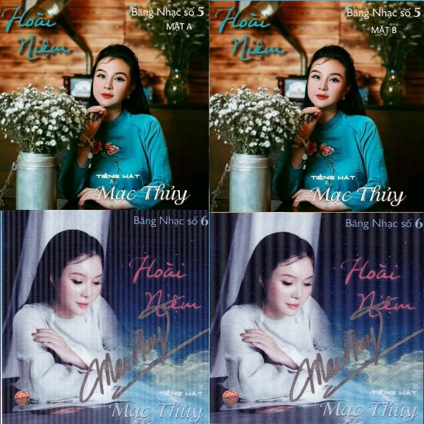 Bộ 4 đĩa cd mạc thủy 5&6