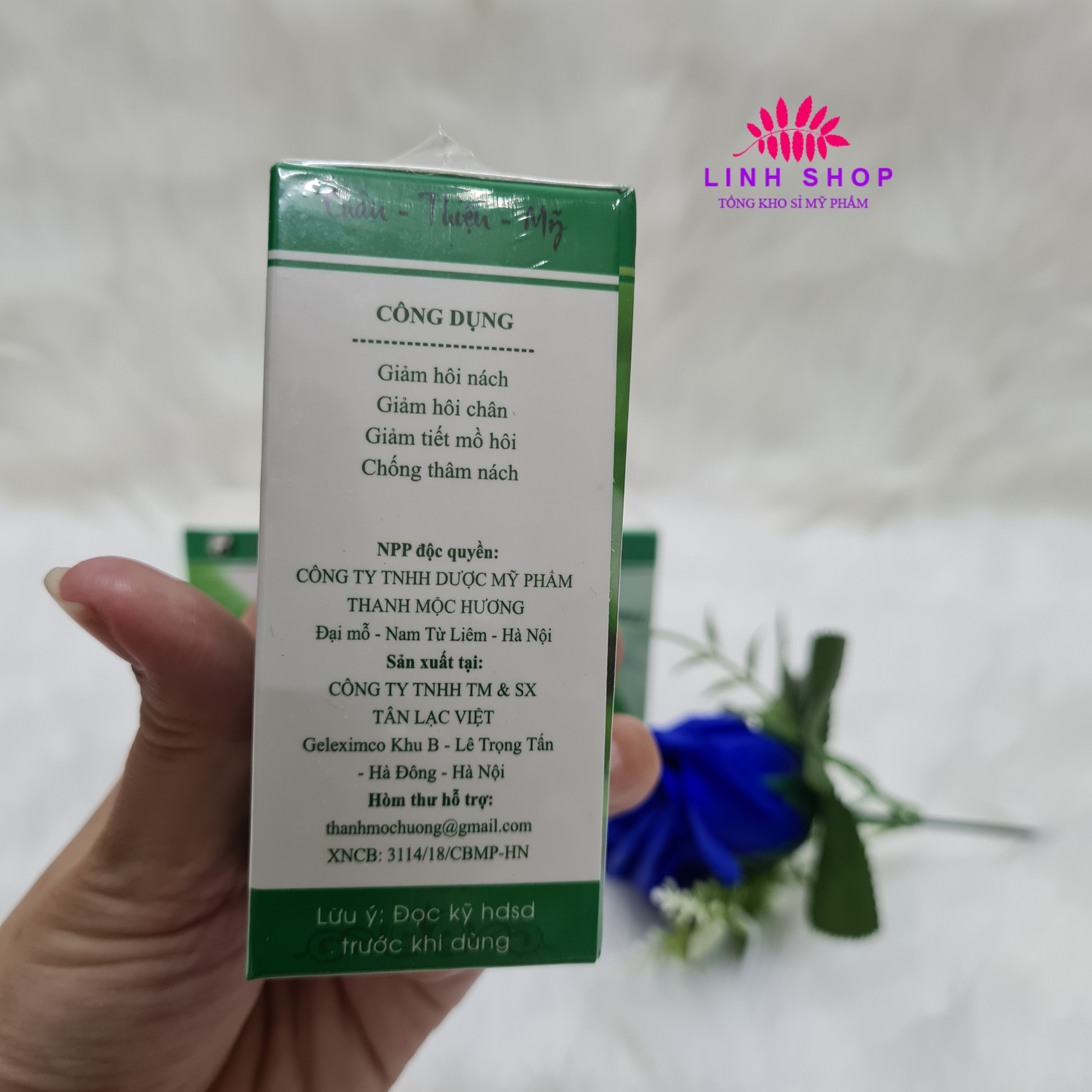 Hôi Nách Nữ Thanh Mộc Hương