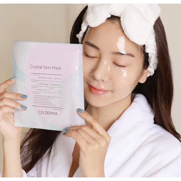 Mặt nạ thạch sinh học Celderma Ninetalks Hydrogel Mask