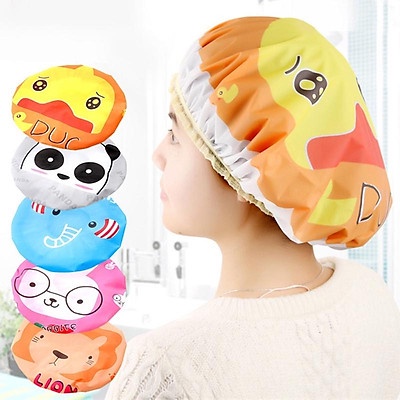 Mũ trùm tóc nhiều hình siêu cute