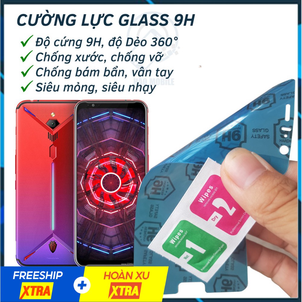 Dán cường lực dẻo nano Nubia Red Magic 3