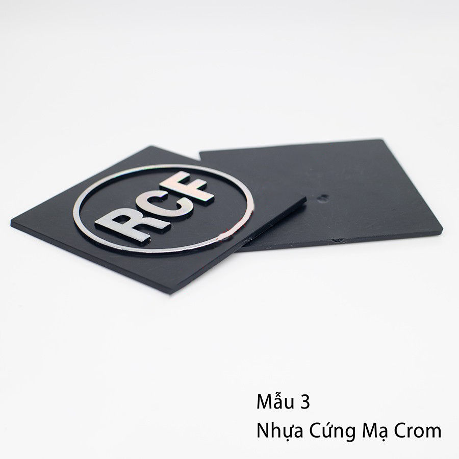 TEM DÁN THÙNG LOA LOGO RCF - GIÁ 2 TEM