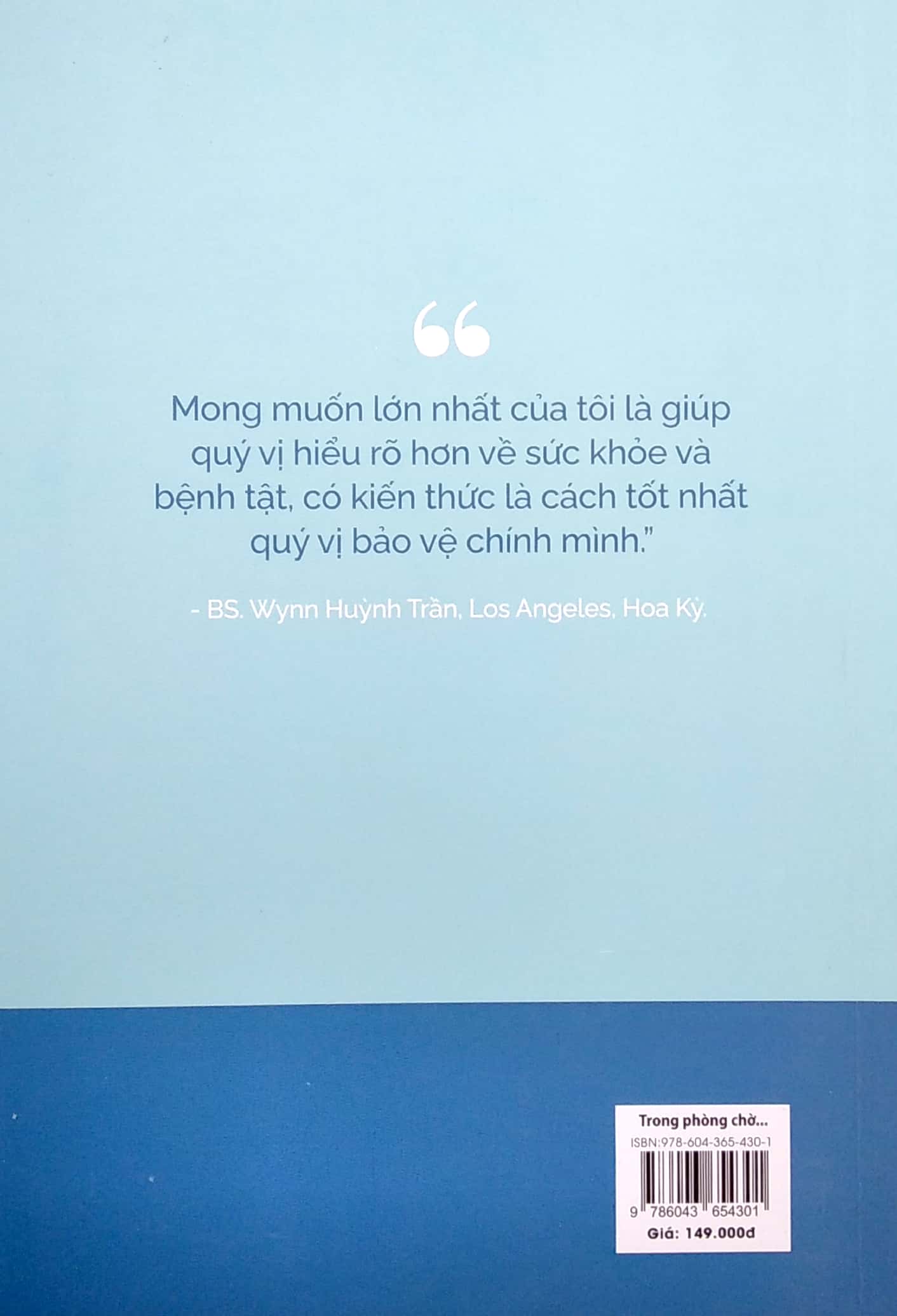 Sách Fahasa - Trong Phòng Chờ Với Bác Sĩ Wynn (Tái Bản)