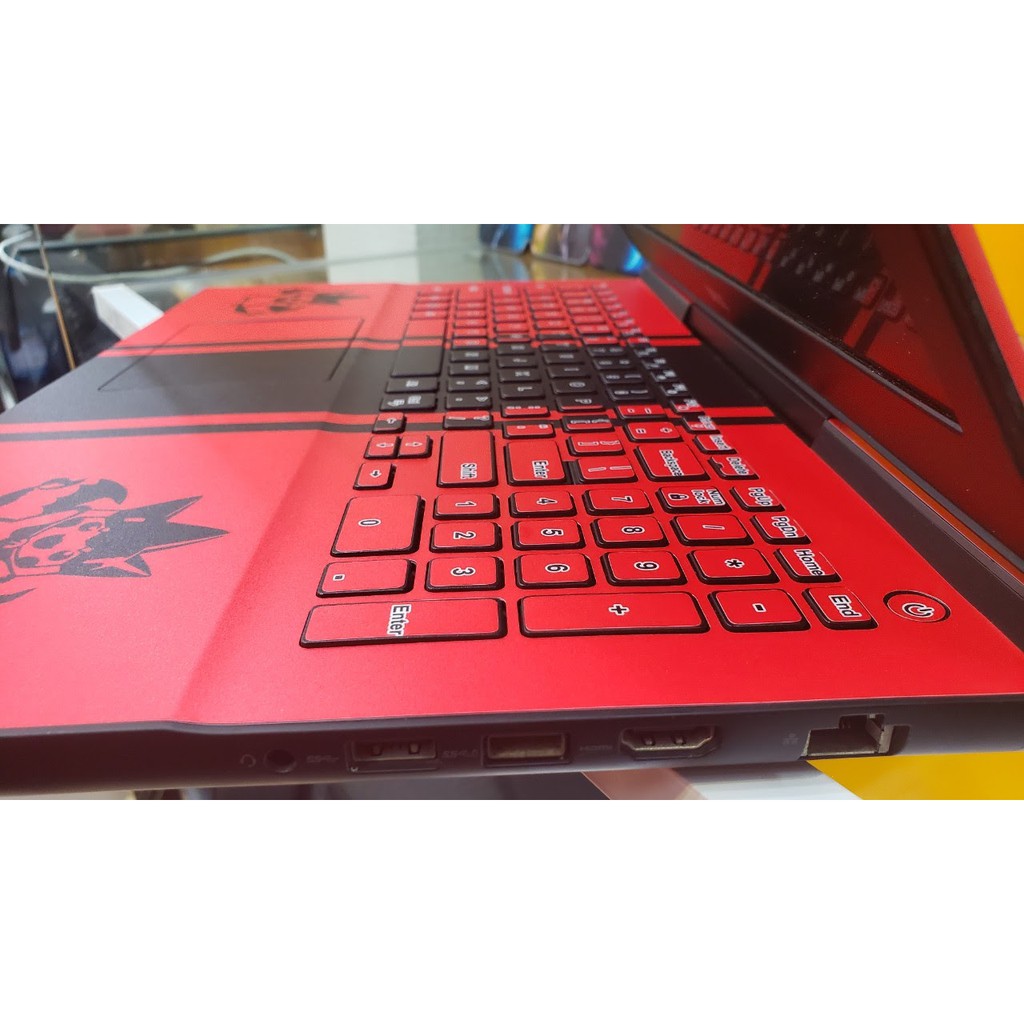[SALE HOT] Miếng Skin dán cho Laptop Dell màu Chrome đen carbon (inbox mã máy cho Shop nhé)