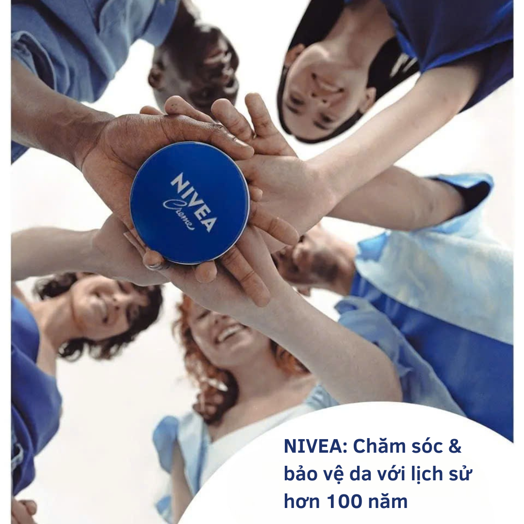 Kem dưỡng ẩm Nivea Creme hộp thiếc xanh (Đức)