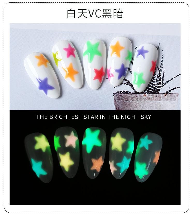 [HCM]Sơn gel AS màu dạ quang mã YT