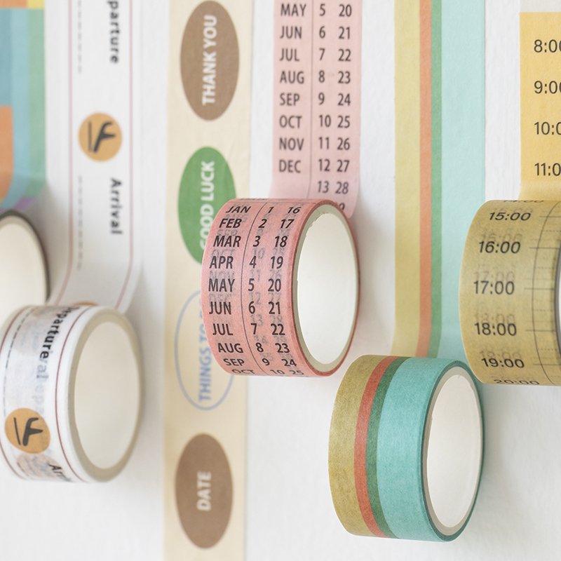 [HCM]Washi tape họa tiết xinh xắn (Hàng có sẵn)