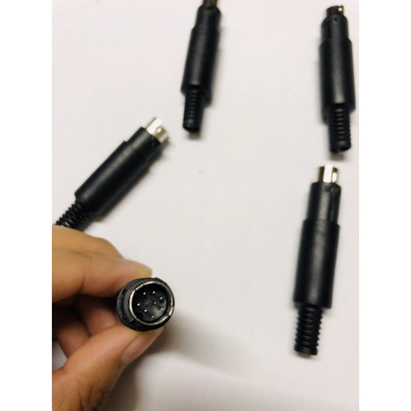 Jack tròn 8 chân dùng để kết nối PlC