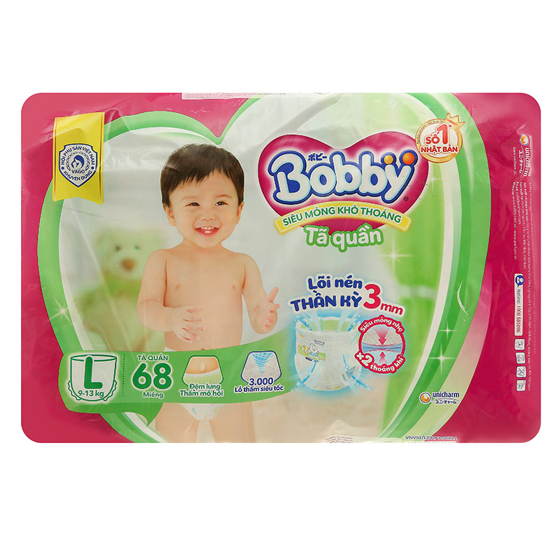 Tã Quần Bobby L68