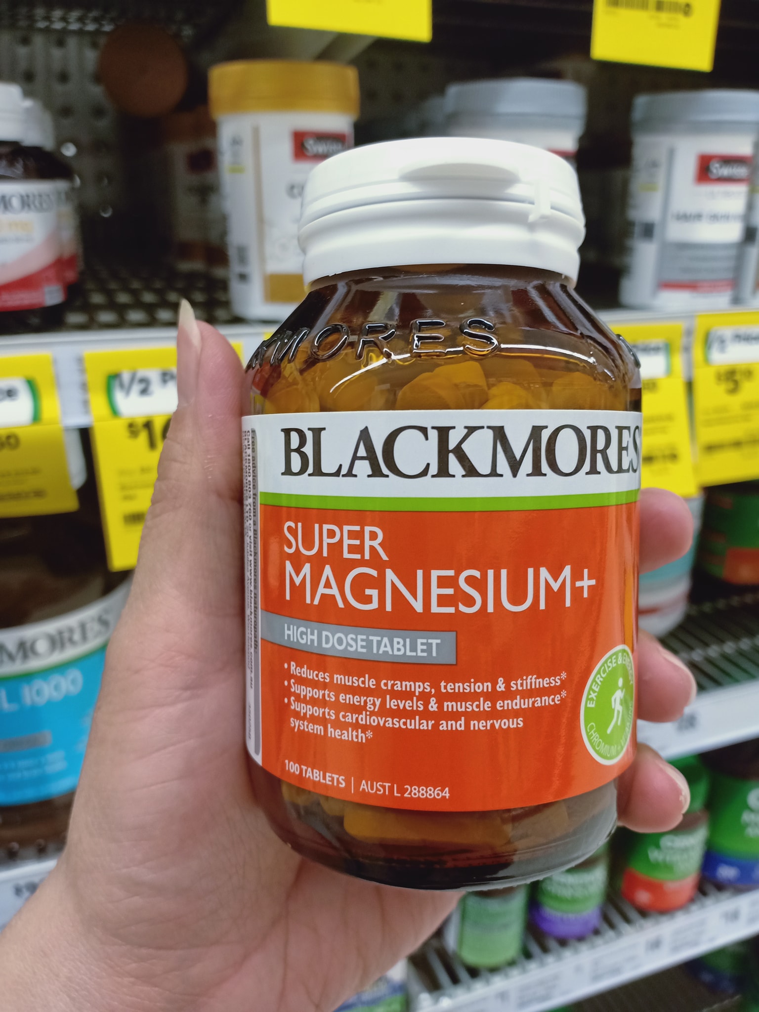 Magie Blackmores Super Magnesium 100 viên