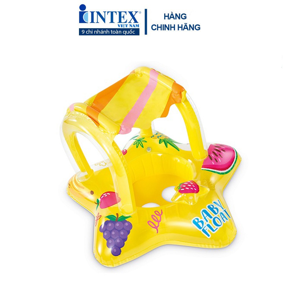 Phao bơi có mái che cho bé INTEX 56573
