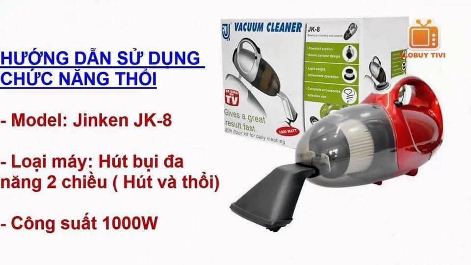 MÁY HÚT BỤI 2 CHIỀU - JK8
