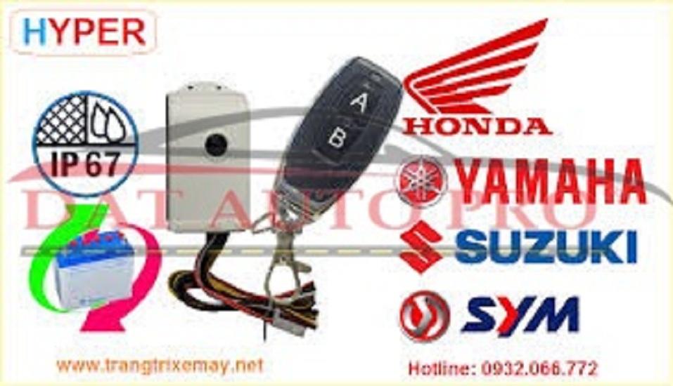 Khóa chống trộm, chống cướp xe máy cao cấp HYPER 2019