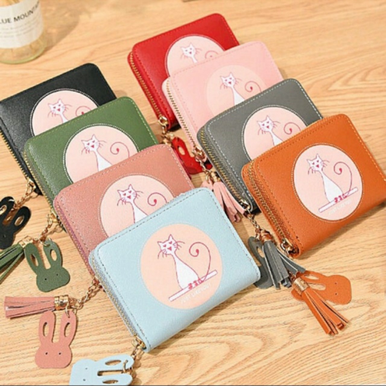Ví Ngắn Nữ Meomeo Dễ Thương