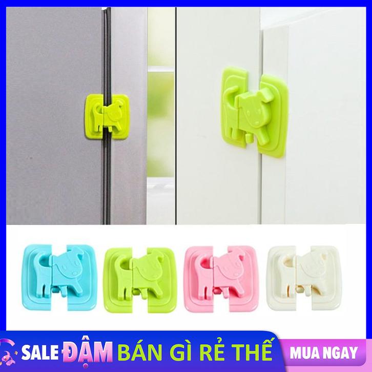 [HCM]Khóa Tủ Lạnh - Khóa Tủ Đồ Hình Thú - Dụng Cụ Tiện Ích