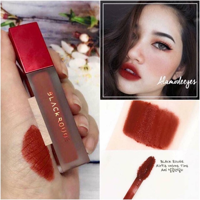 Son Blackrouge A06 - đỏ nâu gạch
