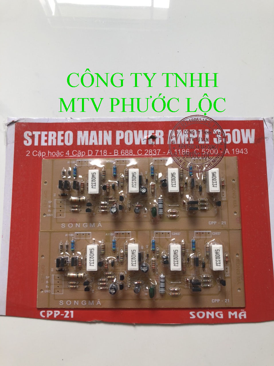 MẠCH AMPLY CÔNG SUẤT 8 SÒ 350W