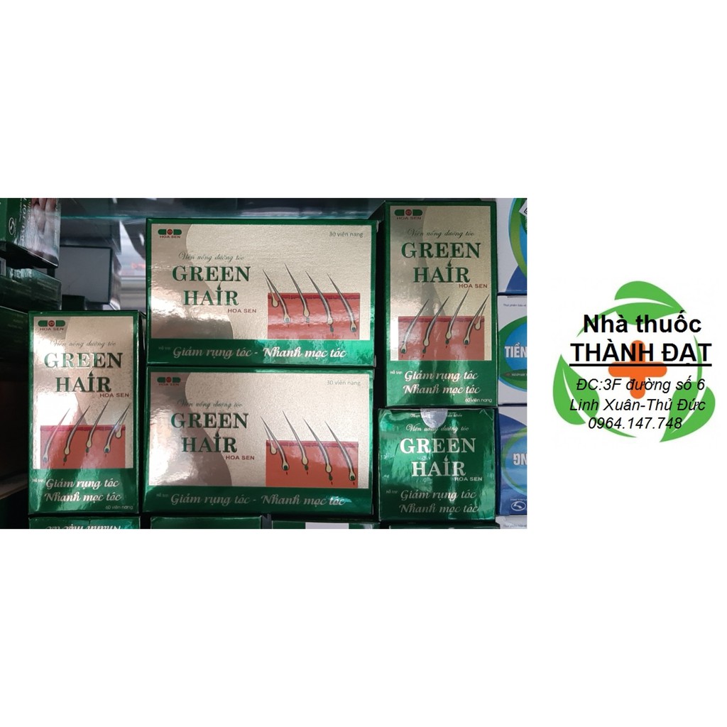 Green hair hoa sen viên dưỡng tóc / greenhair, cam kết hàng đúng mô tả, chất lượng đảm bảo an toàn đến sức khỏe người sử dụng