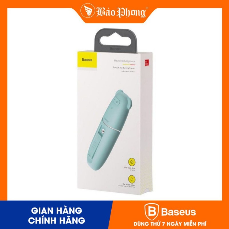 [Nhập ELJAN21 giảm 10%, tối đa 200k, đơn từ 99k] Máy phun sương cầm tay BASEUS Portable Moisturizing Sprayer