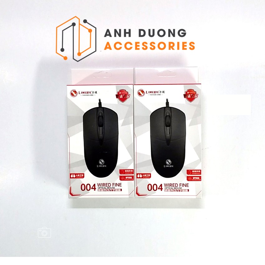 Chuột Máy Tính Có Dây USB Limeide 004 Nhỏ Gọn Tiện Lợi