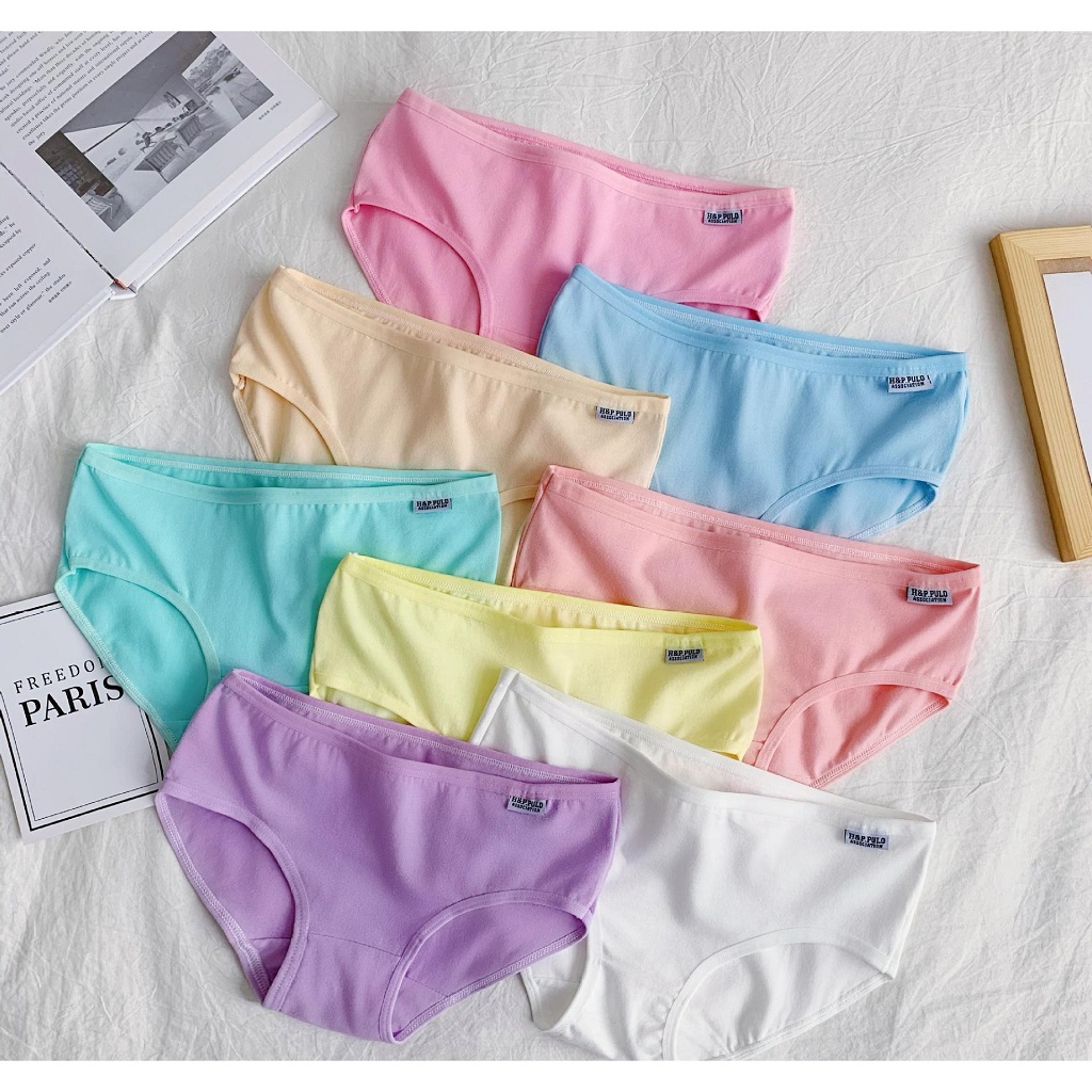 Combo 6 Quần Lót Nữ Cotton