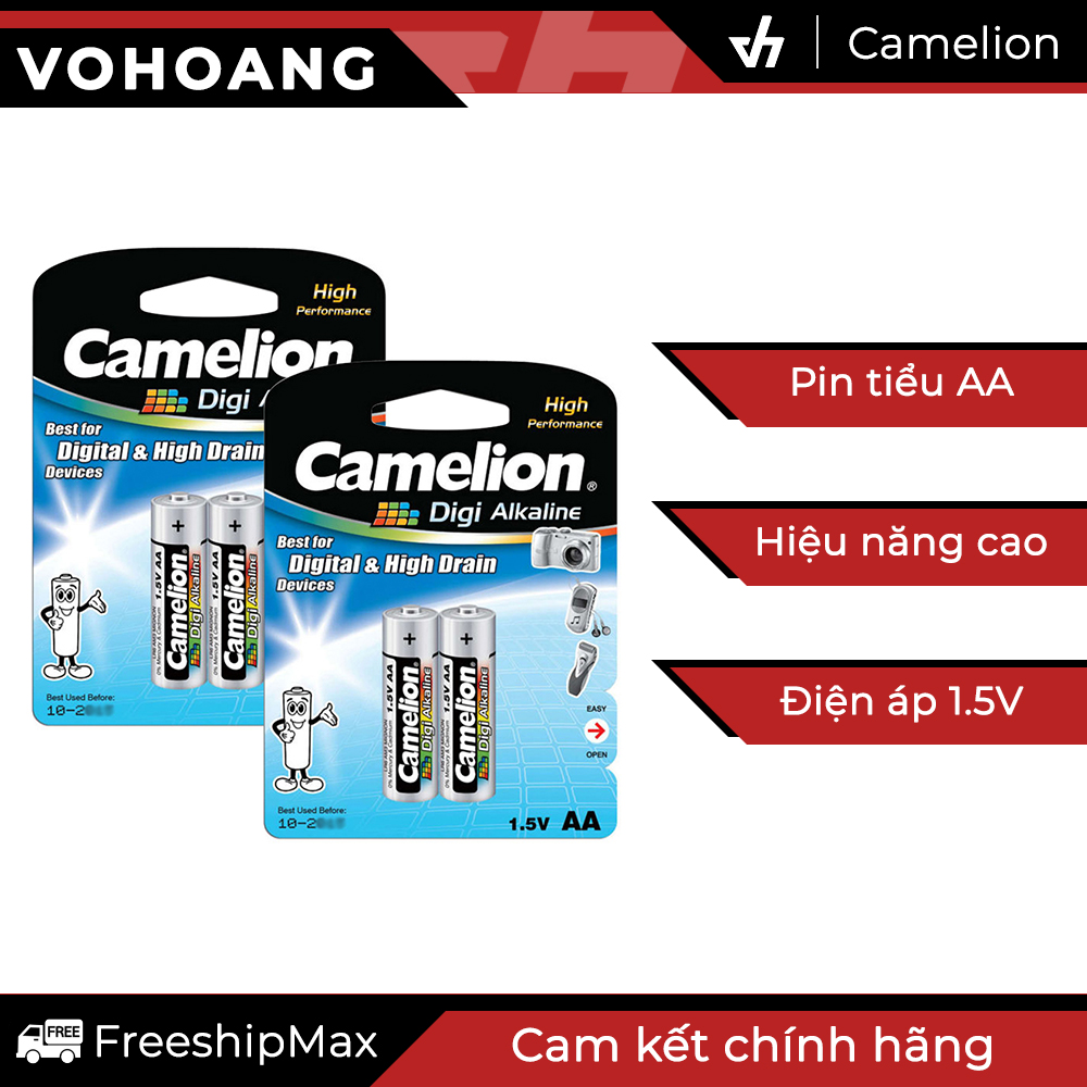 Bộ 4 pin Camelion AA Digi Alkaline dung lượng cao
