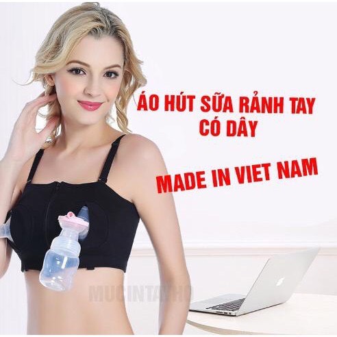 Áo hút sữa rảnh tay có dây cho mẹ (Freesize)
