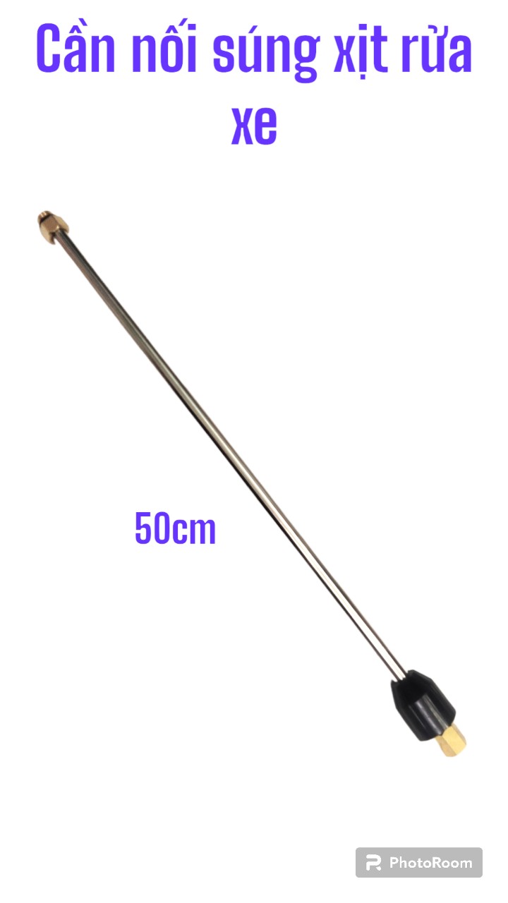 cần nối dài lắp cho súng xịt rửa xe .