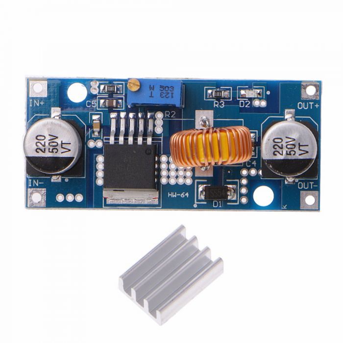 Mạch nguồn ổn áp DC 5A XL4015 đầu ra điều chỉnh (Mạch hạ áp, giảm áp)