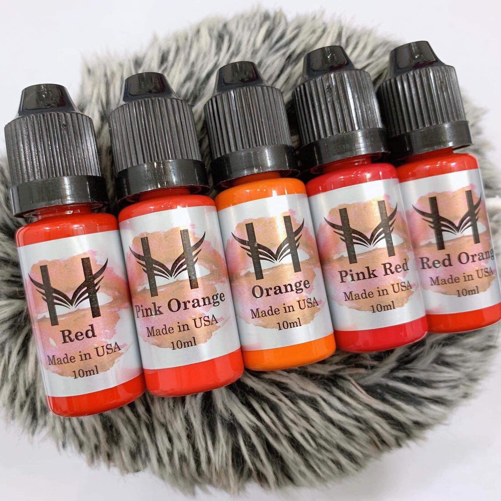 MỰC H HOA ĐÀO 10ML CAO CẤP PHUN MÔI SIÊU ĐẬM