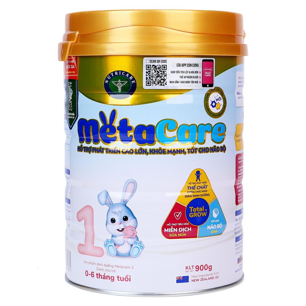 [CHÍNH HÃNG] Sữa Bột Metacare 1 loại 900g