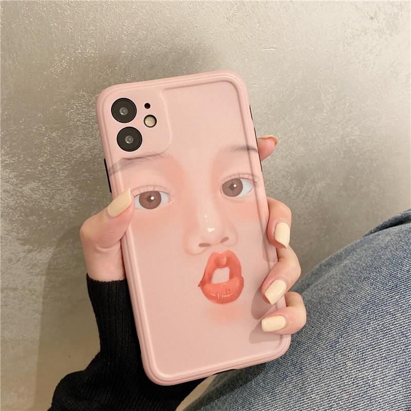 [ SALE LỖ ] Ốp Lưng Silicon IMD Bảo Vệ Camera Emoji Funny