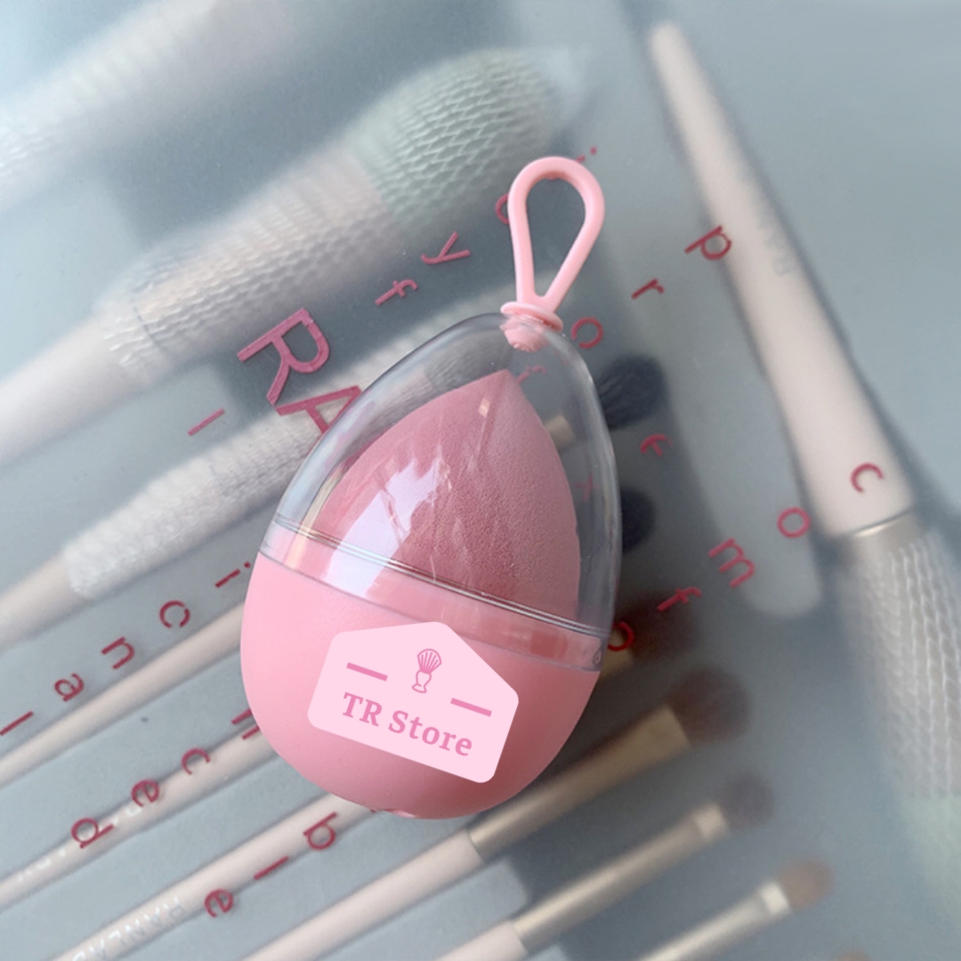 [HCM]Hộp đựng mút trang điểm treo blender case hanger