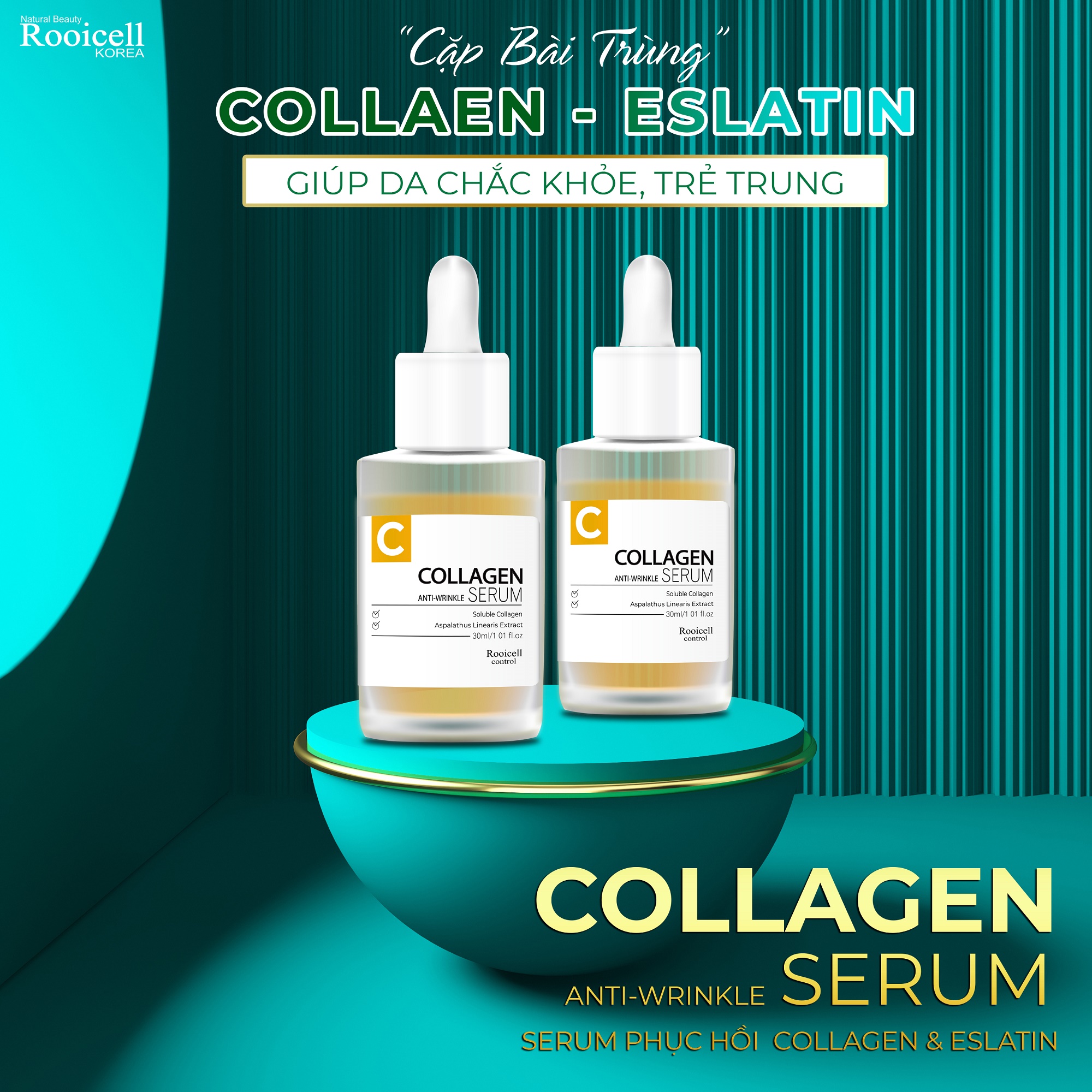 Tinh chất bổ sung Rooicell Collagen Serum