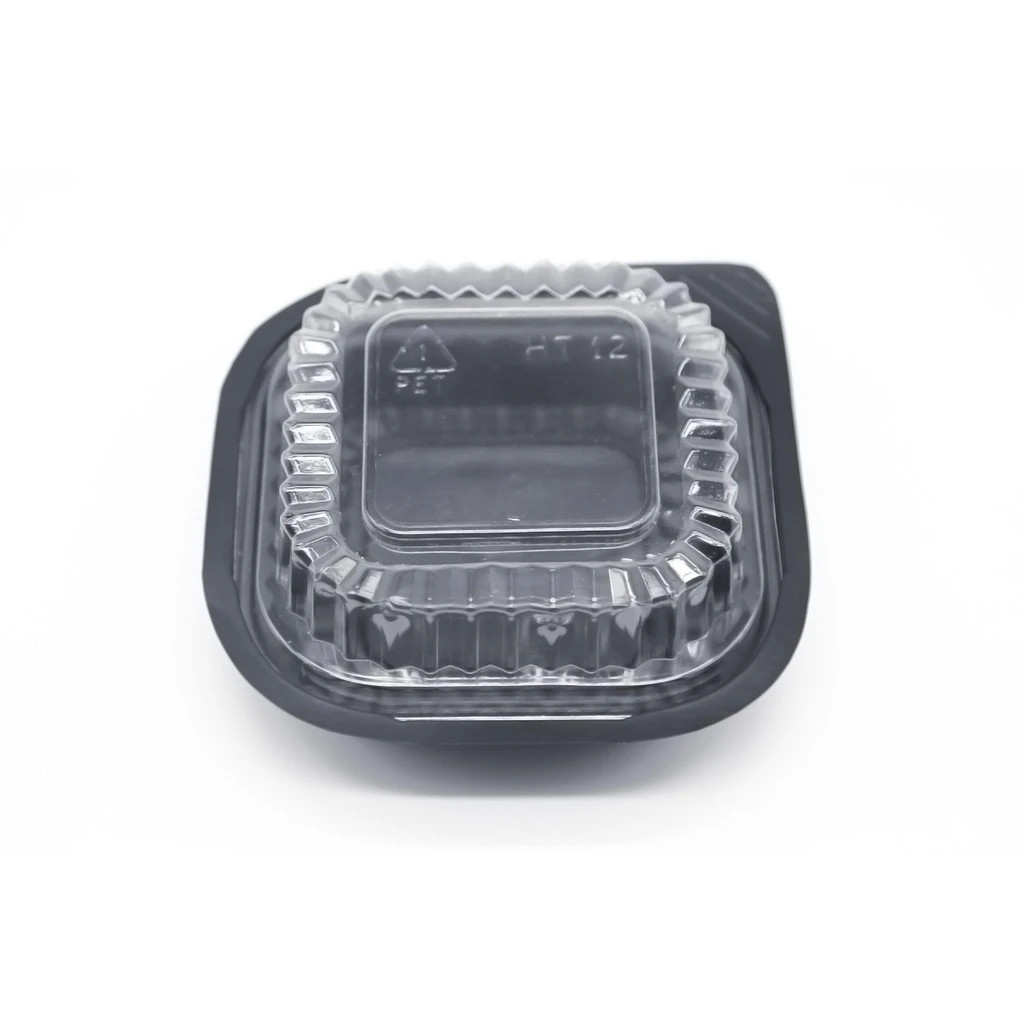 Hộp nhựa đế đen HT12